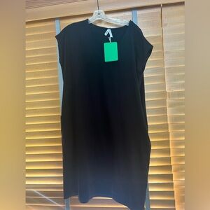 Pact Black Dress M NWT